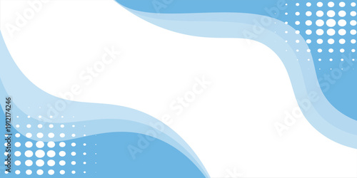 Ilustrasi vektor konsep latar belakang gelombang abstrak biru modern