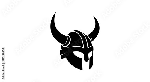 Viking Helmet Symbol Warrior Ancient Warrior Headgear.