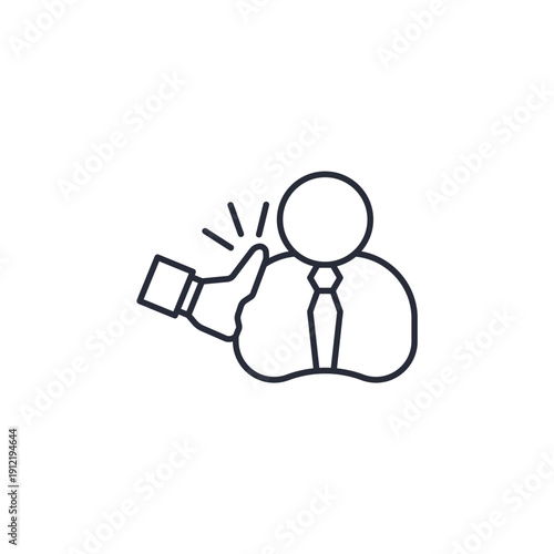 fired vector icon. flat sign for mobile concept and web design. Symbol, logo illustration. Vector graphics