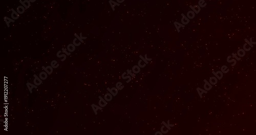 Animated background with burning effect