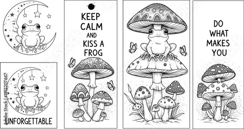 Mother’s Day greeting card illustration, child kissing mother artwork, family love design, affectionate bond concept, holiday celebration graphic