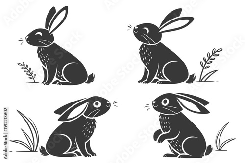 Minimalist design showing a placeholder for a vector file in grey