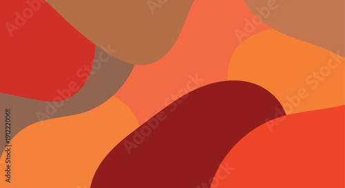 Abstract geometric shapes with vibrant colors and dynamic composition