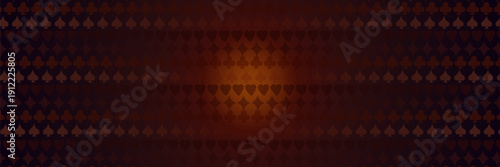 Colorful background with card suits. Picture spades, hearts, diamonds, clubs. Background for gambling, casino advertising. Vector illustration.