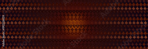 Colorful background with card suits. Picture spades, hearts, diamonds, clubs. Background for gambling, casino advertising. Vector illustration.