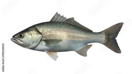 fish on a white background