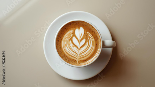 cup of coffee with heart