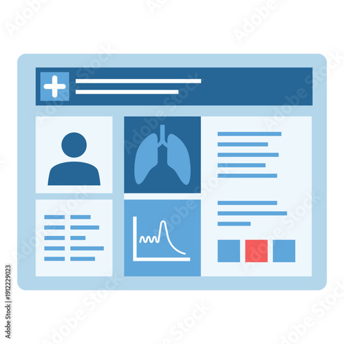 Electronic medical records of a patient