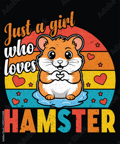 Just a girl who loves t shirt design vector illustration