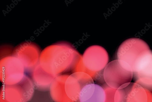 Abstract color shining bokeh isolated on transparent background. Lights and sparks glitter glowing effect. Lens flare Christmas or New Year holiday card.
