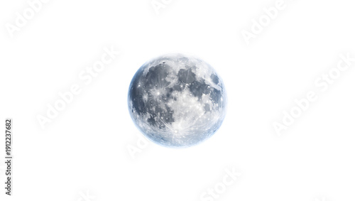 3D Moon with Glowing Effect