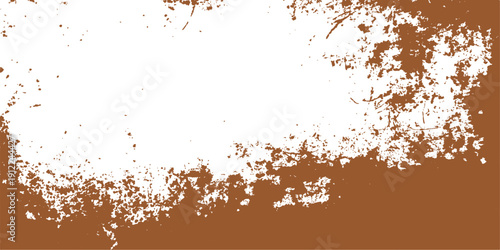 An abstract green grunge vector illustration featuring a nature-inspired watercolor paint splash and ink splatter texture on a dirty paper pattern design