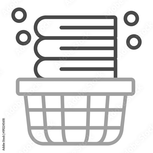 Laundry Basket Icon