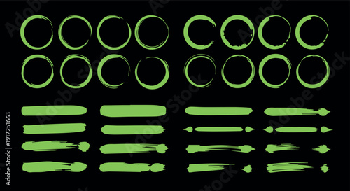 High-resolution abstract composition of black ink brush splashes and splatters isolated on a clean white background. Features expressive brush strokes, paint drops, and textured ink marks