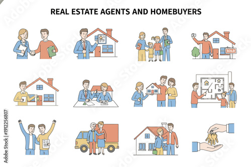 Real Estate Agents Assisting Homebuyers in Engaging Transactions - Illustrative Graphic - February 2026