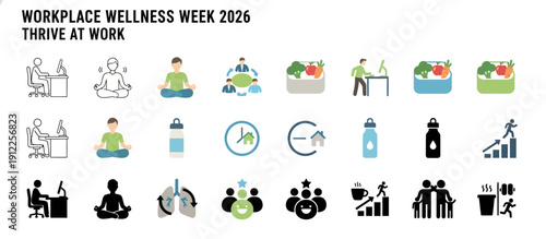 Thriving at Work through Healthy Practices and Community Engagement