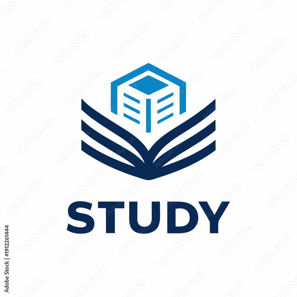 Fototapeta premium Education logo design template