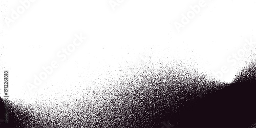 Black dark gray silver white wave abstract background for design. Light wave, wavy line. Ombre gradient. Noise rough grungy grain brushed metal metallic effect