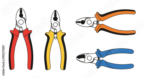 Wire Cutter Line art vector