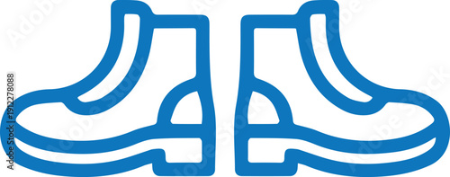 unique boots vector icon