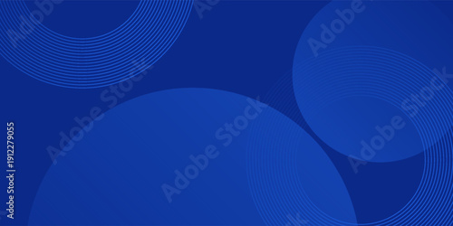 Abstract blue glowing geometric lines on dark blue background. Modern shiny blue circle. Suit for cover, poster, banner, brochure, header, vector modernA
