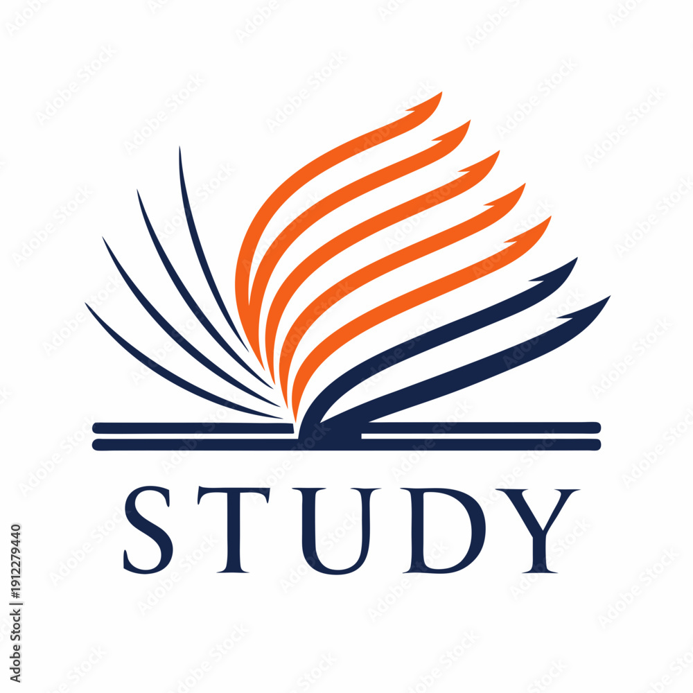 Fototapeta premium Education logo design template