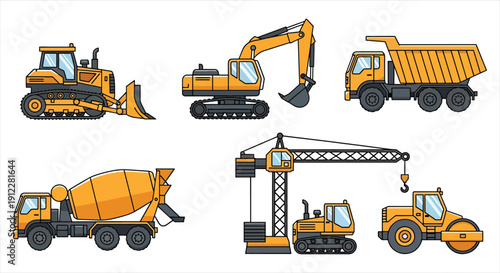 Bulldozer Construction Machinery – Heavy Earthmoving Equipment for Engineering and Infrastructure Development
