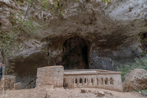 various caves and interesting structures
