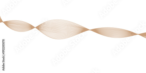 Satin ribbon and a traditional wooden spoon isolated on a white background as essential kitchen cooking utensils and equipment