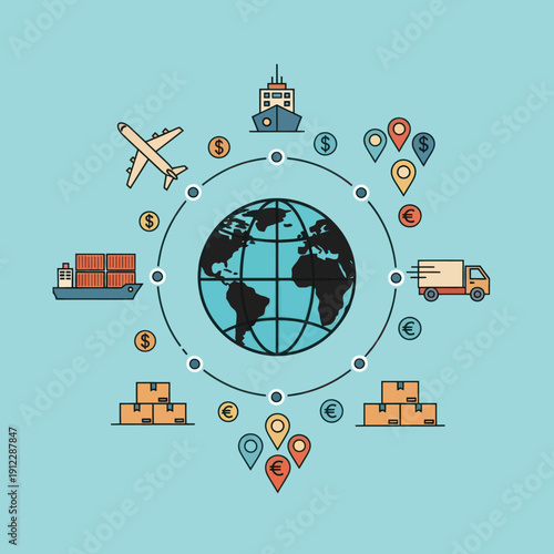 Global Logistics and Transportation Network.