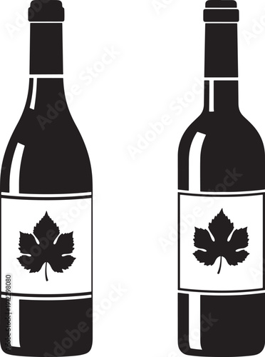 Two bottles of red wine