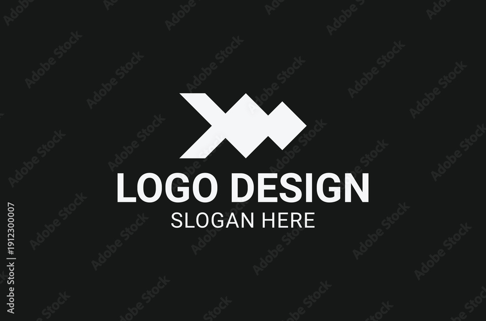 Obraz premium Modern Business logo vector design 