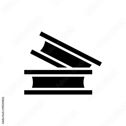 steel icons minimalist flat style design, steel Vector illustration on white background