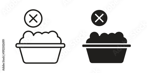 Lack of appsetite icon. Linear icon collection. Editable stroke. Vector illustrations