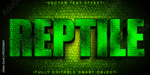 Reptile text effect