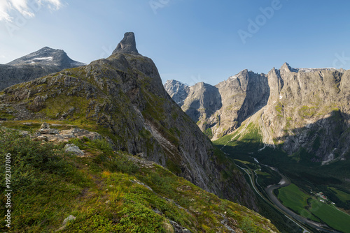 Romsdalshorn, Litlefjellet, Rauma, More og Romsdal, Norwegen