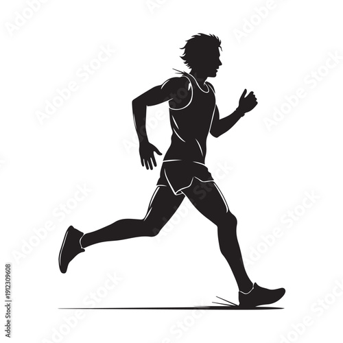 Romantic silhouette of loving couple embracing and kissing