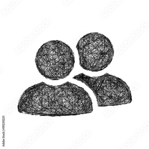 Sketch guests icon design