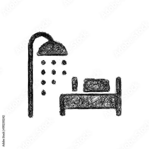 Sketch amenities icon design