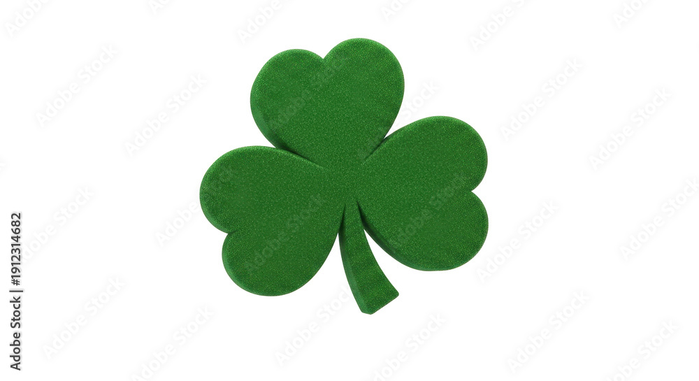 Fototapeta premium Green Shamrocks, St Patrick's Day