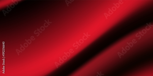 Red studio background. Abstract limbo podium studio room. Dark red gradient wall floor and spotlight scene. Showcase, promotion display. Vector stage mockup illustration
