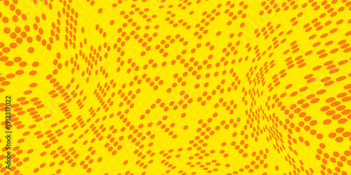 PrintYellow confetti seamless pattern. Golden glitter dot repeating background. Gold polka dot repeated wallpaper. Celebration Christmas, New Year or birthday party decoration.