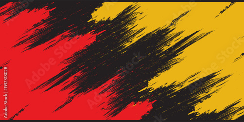 T-shirt sport jersey design template with abstract grunge line halftone pattern background. Sport uniform in front view. Tshirt mock up for sport club. Vector Illustration