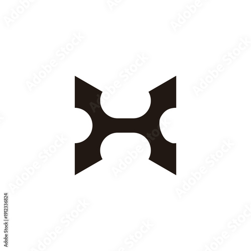 Wallpaper Mural Letter H arrow, geometric symbol simple logo vector Torontodigital.ca
