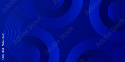 Blue circle futuristic abstract background. Simple vector. eps10