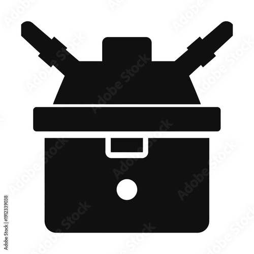 Modern power supply unit with cables