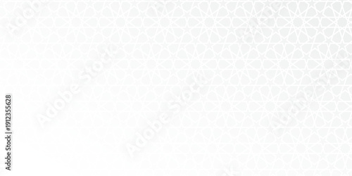 white abstract background Seamless geometric pattern in authentic islamic style. ramadhan pattern