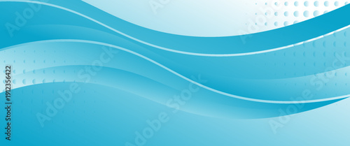 Blue and white business wave banner background. vector illustration.eps 10.