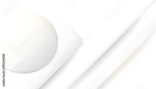 Minimalist 3D paper style texture with triangles and circles