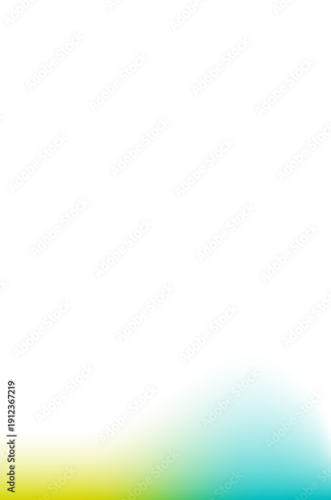 Naklejka premium Blue Yellow Transparent Gradient